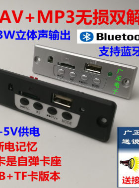 促销供电支持读卡立体声功放板