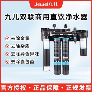 九兒商用咖啡廳凈水器大流量直飲凈水器雙聯三聯四聯瑞幸咖啡店奶