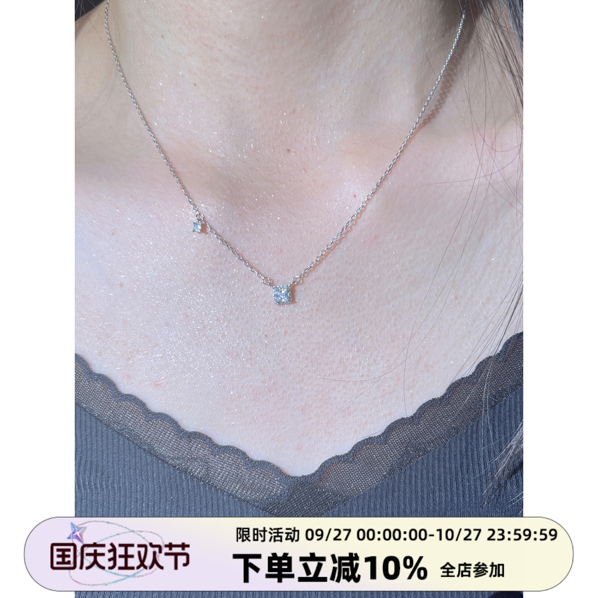 AFunnyStory925银银女项链