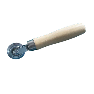 手工滚轮压痕器 DIY瓦楞纸中空板铜版纸KT板卡纸折纸打样压线压折痕神器 三层五层瓦楞纸箱压线刀压痕轮工具