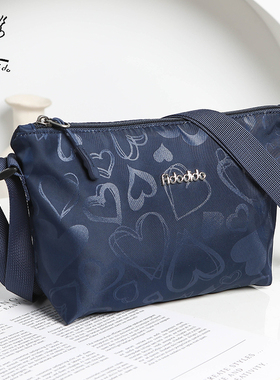 菲都狄都斜挎小包时尚尼龙休闲帆布牛津布包中青年妈妈户外防水包