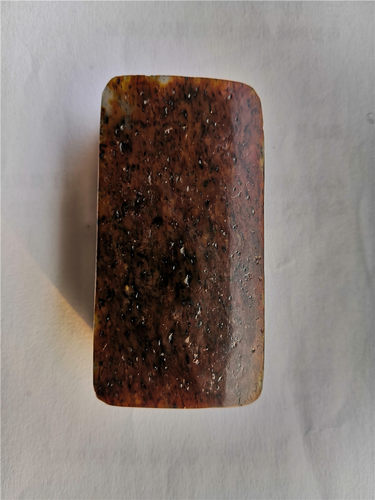 和田玉籽料真皮汉服腰带扣