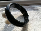 少女镯泰山玉手镯天然玉石手环女士款 高油妈妈镯本命年礼物简约