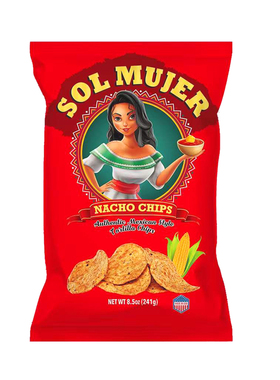 美国原装进口墨西哥少女原味玉米片241g粗粮烘烤膨化零食玉米脆片