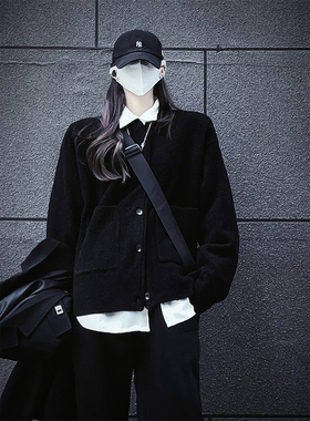 十一的信|原创设计无性别穿搭秋冬羊绒开衫毛衣休闲高级感外套