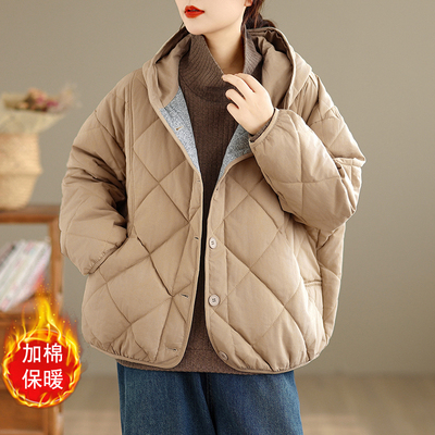 加厚棉袄大码休闲保暖棉衣短外套
