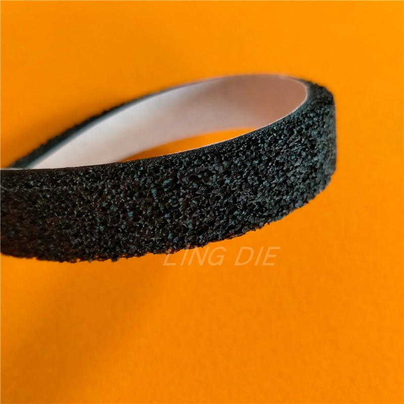 按要求定做sbr泡棉 密封条自粘 减震高发泡 阻燃海绵黑色4mm5mm