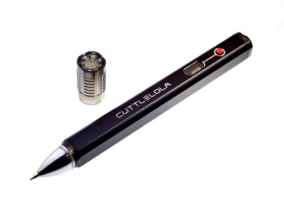 咔哆罗拉电动笔新款金属黑骑士插画师艺考生专用点线构成作业笔