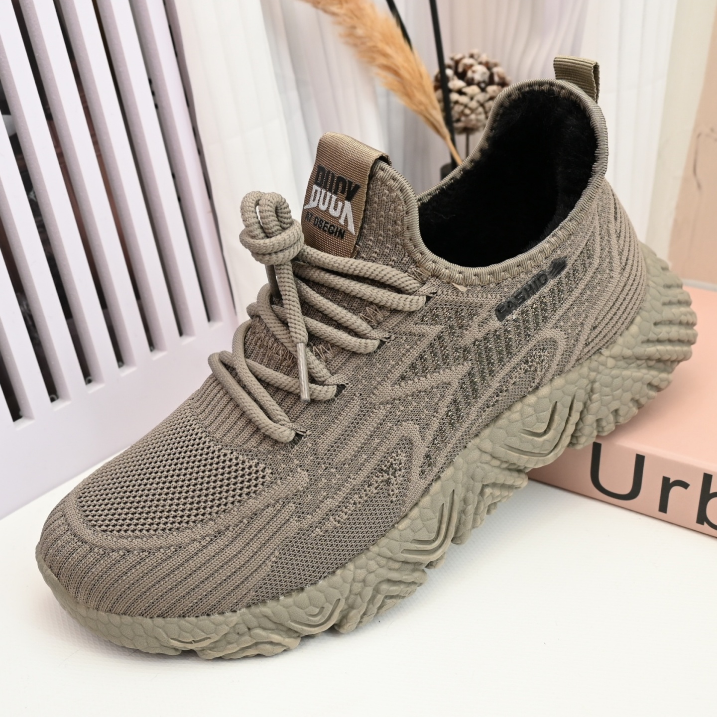 老北京布鞋男加绒保暖薄绒棉鞋