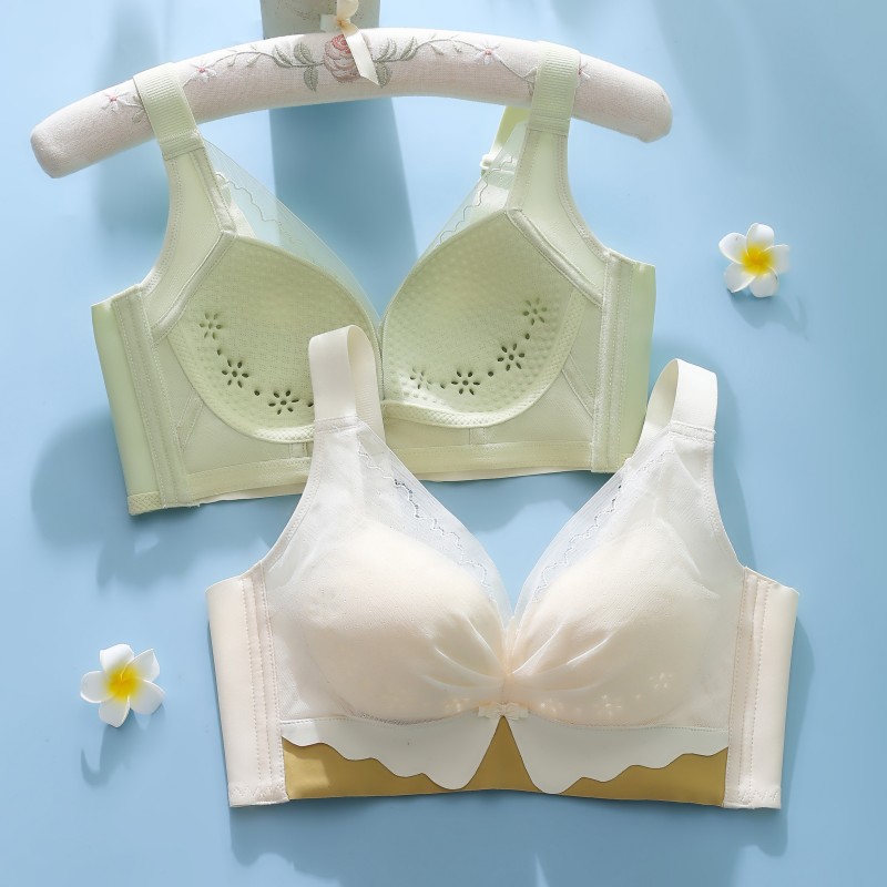 薄款收副乳文胸幸福狐狸