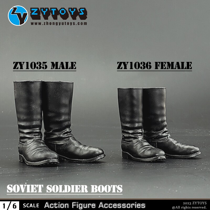 ZYTOYS苏联1/6鞋子兵人模型图片