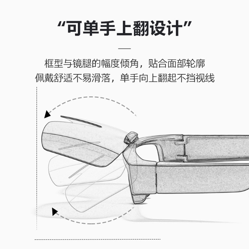 近视太阳镜偏光套镜男可上翻夹片式墨镜开车专用钓鱼夹片夜视镜女