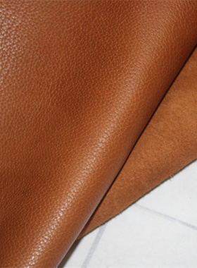 特价进口H家福宝HAAS头层牛皮真皮皮料 手工DIY练手皮料皮具