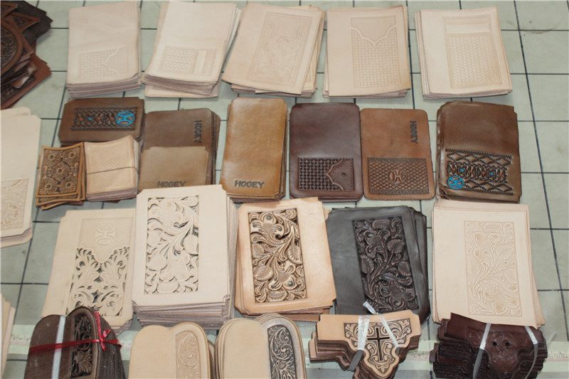 特价裁片牛皮裁片 原色 棕色植鞣革 印花雕刻拼接钱包手工DIY皮料