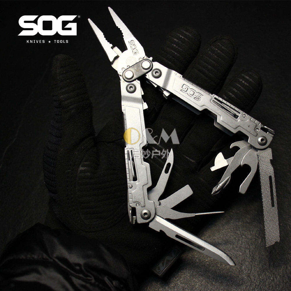 SOG索格PA1001/PA2001多功能刀组合工具钳万用折叠钳军刀户外装备