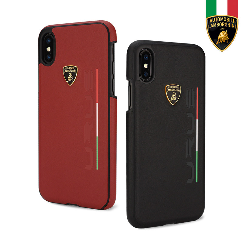 苹果x真皮手机壳兰博基尼urus适用于iphonex全包围保护壳男防摔壳