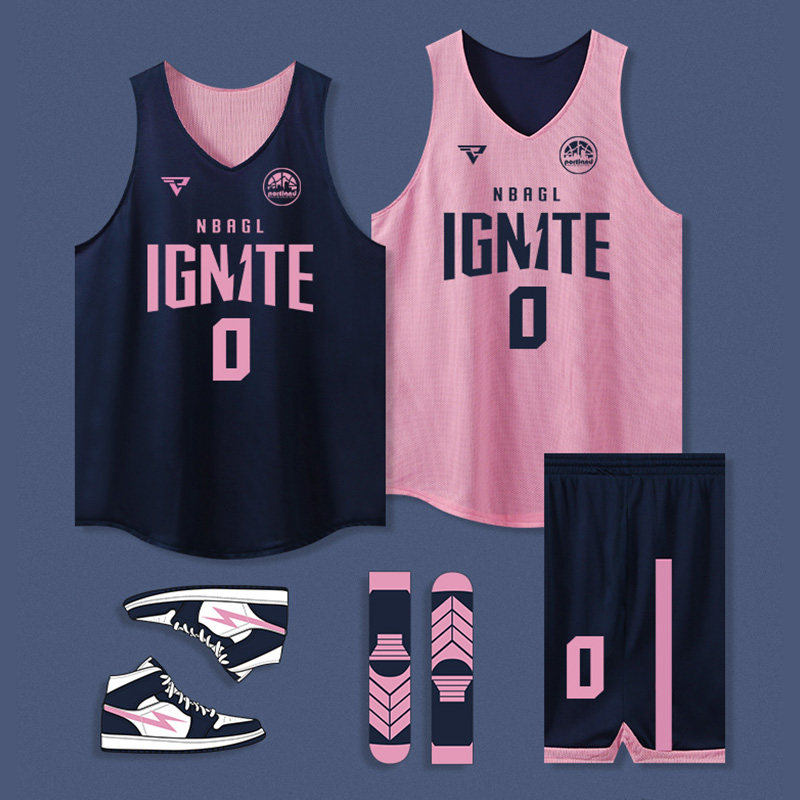 双面篮球服套装定制男女款正反速干球衣比赛训练两面穿团队服订制