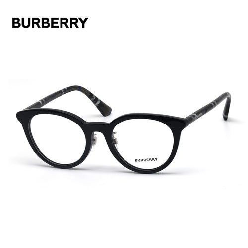 BURBERRY博柏利眼镜架女士板材时尚圆框可配近视镜片镜框0BE2429F