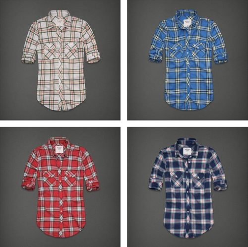 af洗水法兰绒经典特价长袖衬衫