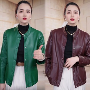 高级感酷飒风气质复古PU皮机车夹克 新款 小皮衣外套女短款 2025秋季