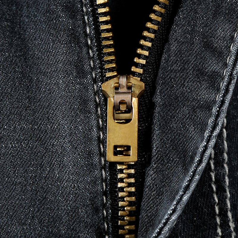 Jeans pour jeunesse droite en vrac en coton pour été - Ref 1461394 Image 4