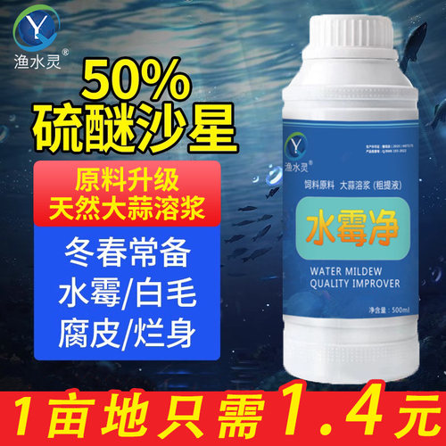 渔水灵水霉病专治鱼药水产养殖