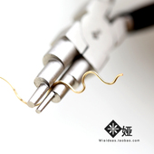 米娅6段钳六段钳多功能圆嘴造型钳 DIY钳子包金线绕线工具 珠宝钳