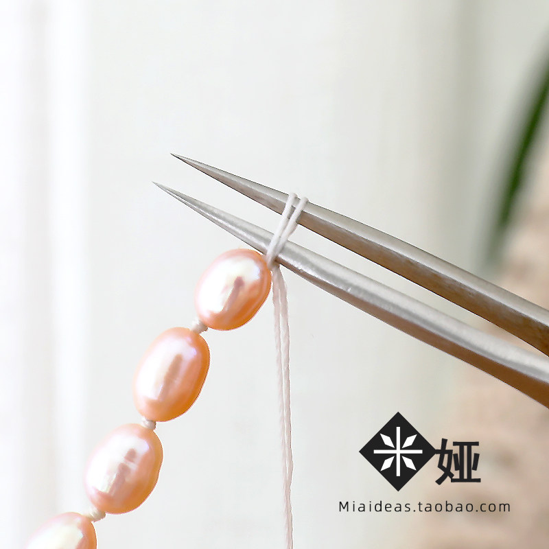 【米娅】DIY 手工串珠镊子 绕线首饰珠宝珍珠打结镊子 带护套,五金/工具,其它工具,淘宝优惠券,粉丝福利购,淘宝优惠卷