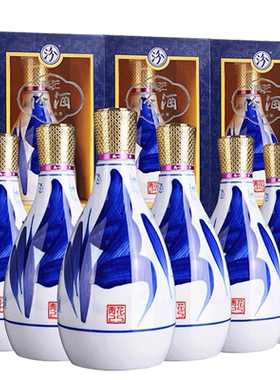 山西杏花村汾酒42度青花25汾酒475ml*6瓶 清香型国产白酒送礼推荐