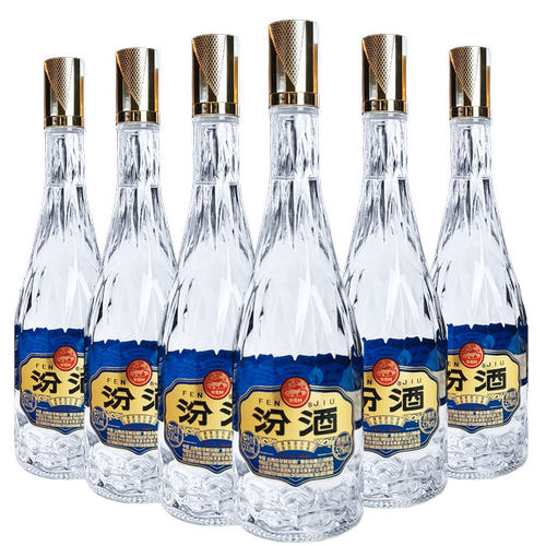 53度汾享世界水晶汾500ml*6瓶