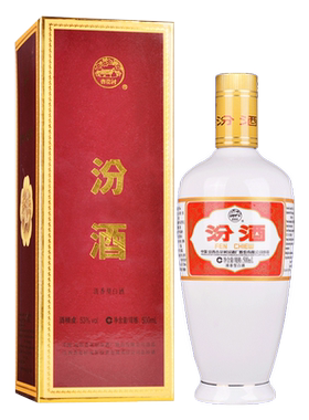 山西杏花村汾酒53度牧童盒出口瓷汾酒500ml 清香型国产白酒