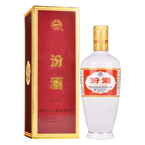 53度牧童白瓷瓷汾酒500ml*1白酒