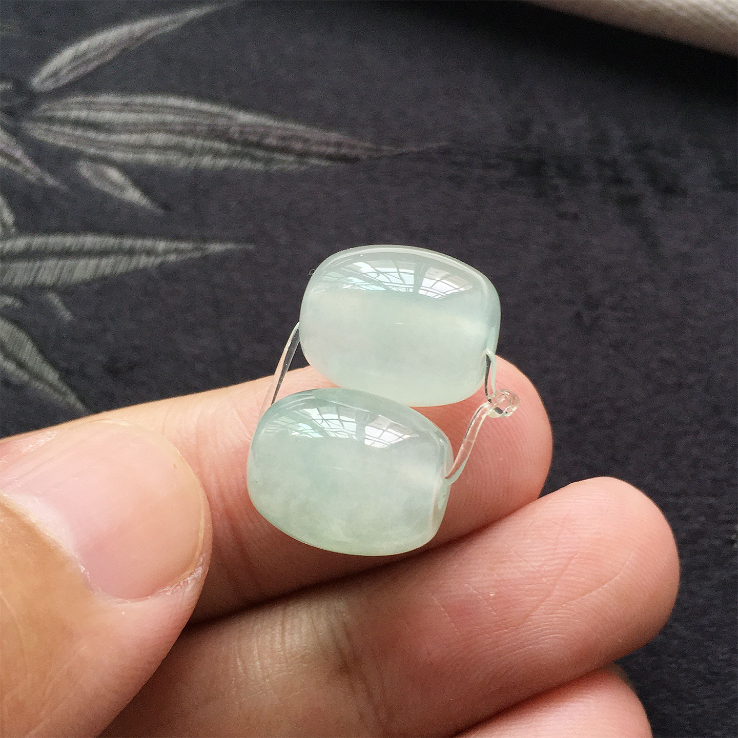缅甸翡翠冰种纯净路路通吊坠