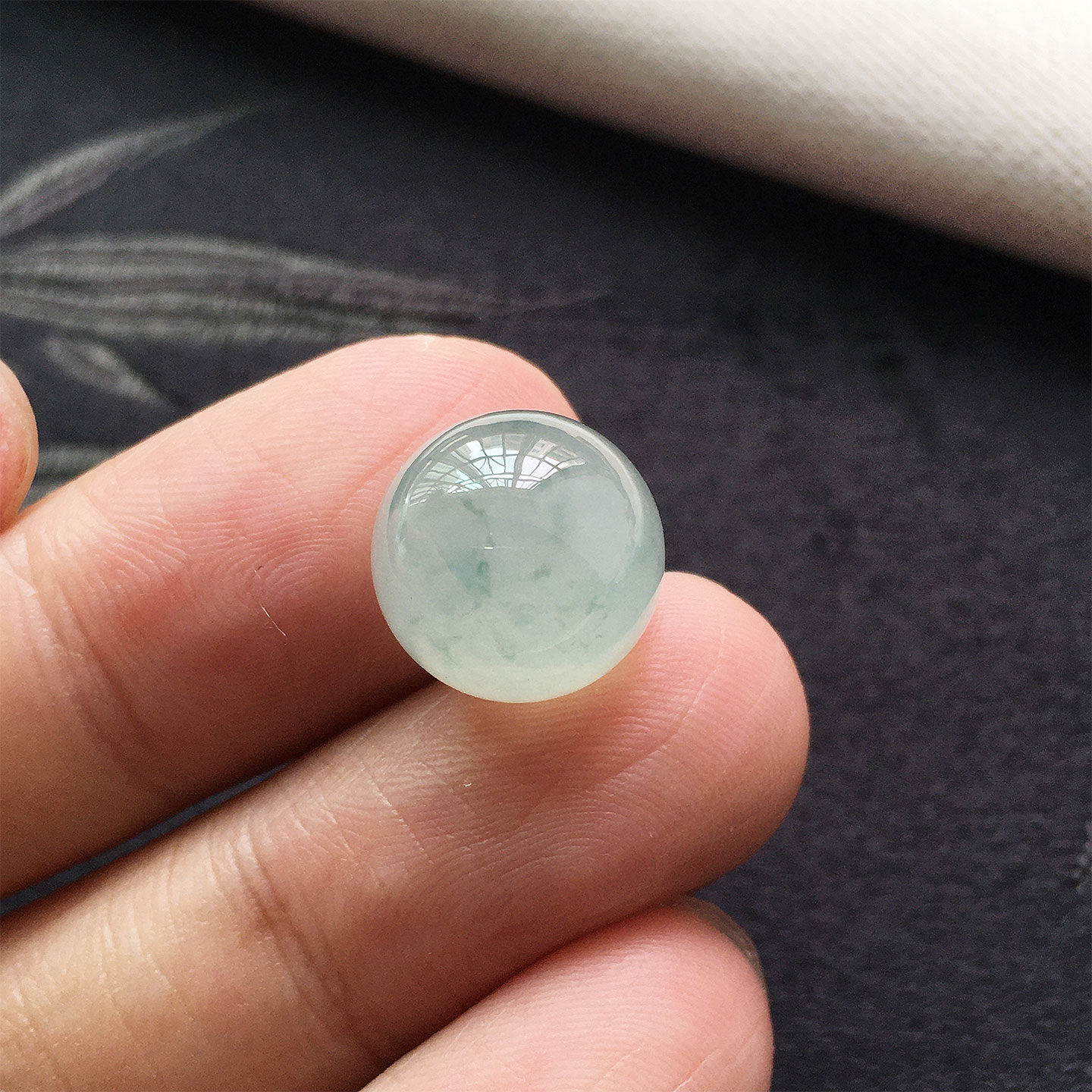 缅甸翡翠冰种飘花玉珠子配珠