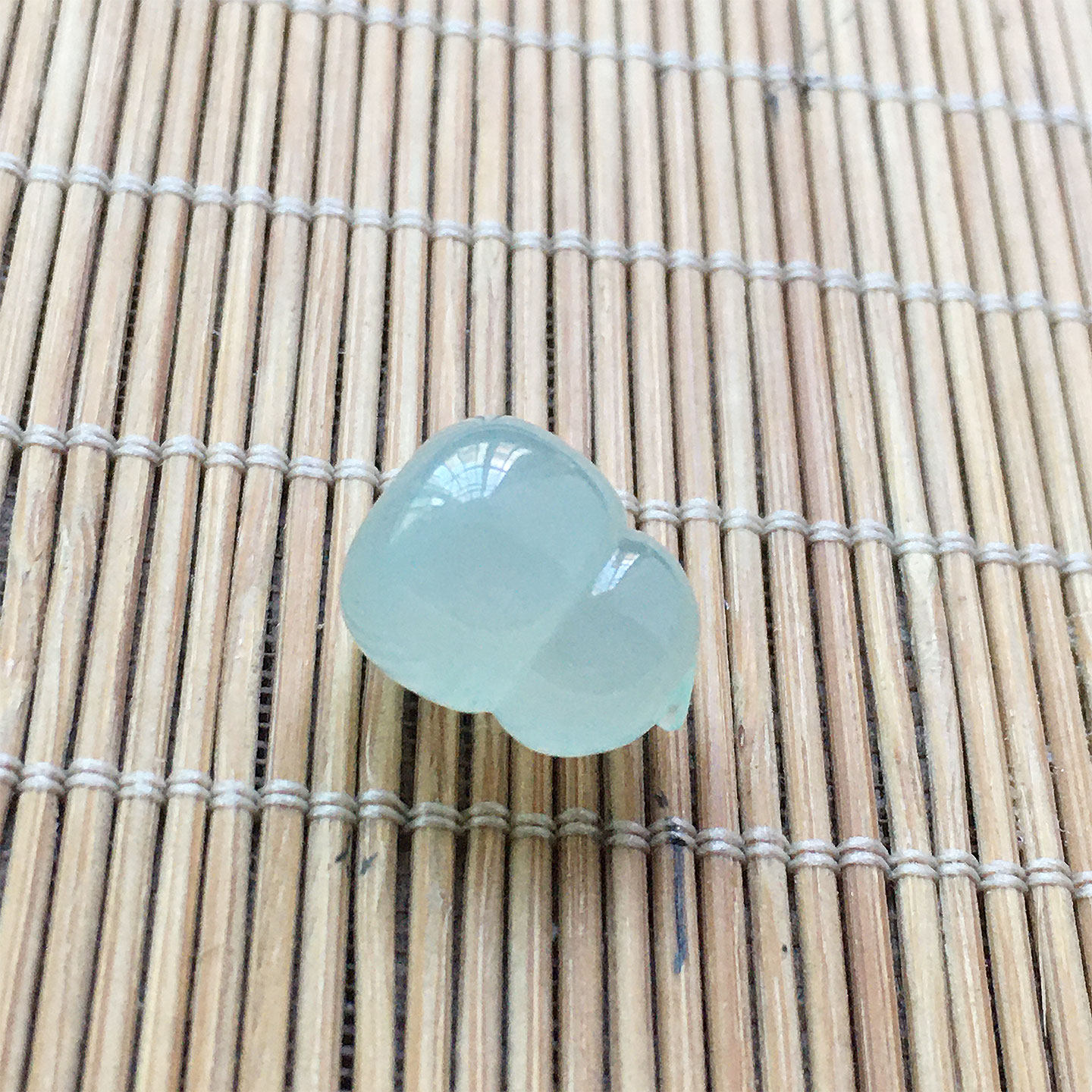 缅甸翡翠冰种精雕立体葫芦吊坠裸石老种a货冰透水润玉福禄寿挂件