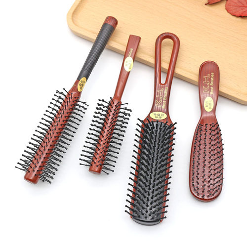 按摩梳尼龙齿造型日用直发圆滚