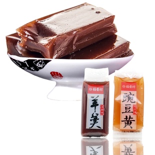 稻香村 羊羹多味 豌豆黄500g传统软糕糕点琼脂糕零食休闲点心食品