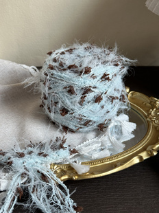 手混线【薄荷生巧】围巾线diy围脖钩织帽子秋冬季送女友闺蜜毛线