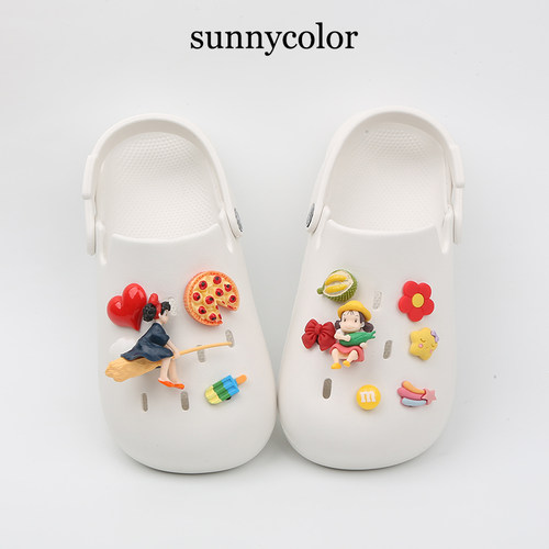 SUNNYCOLOR可爱少女心洞洞鞋