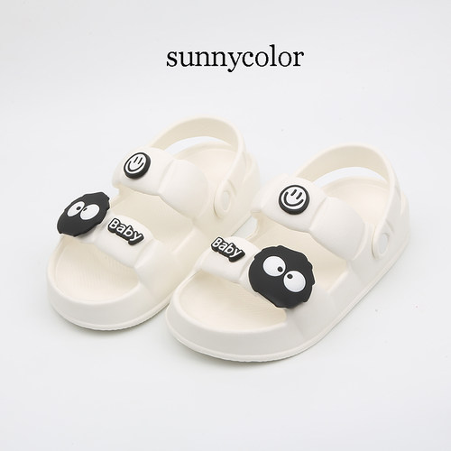 sunnycolor可爱时尚一字拖凉鞋