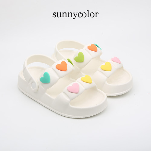 sunnycolor软底两穿凉鞋