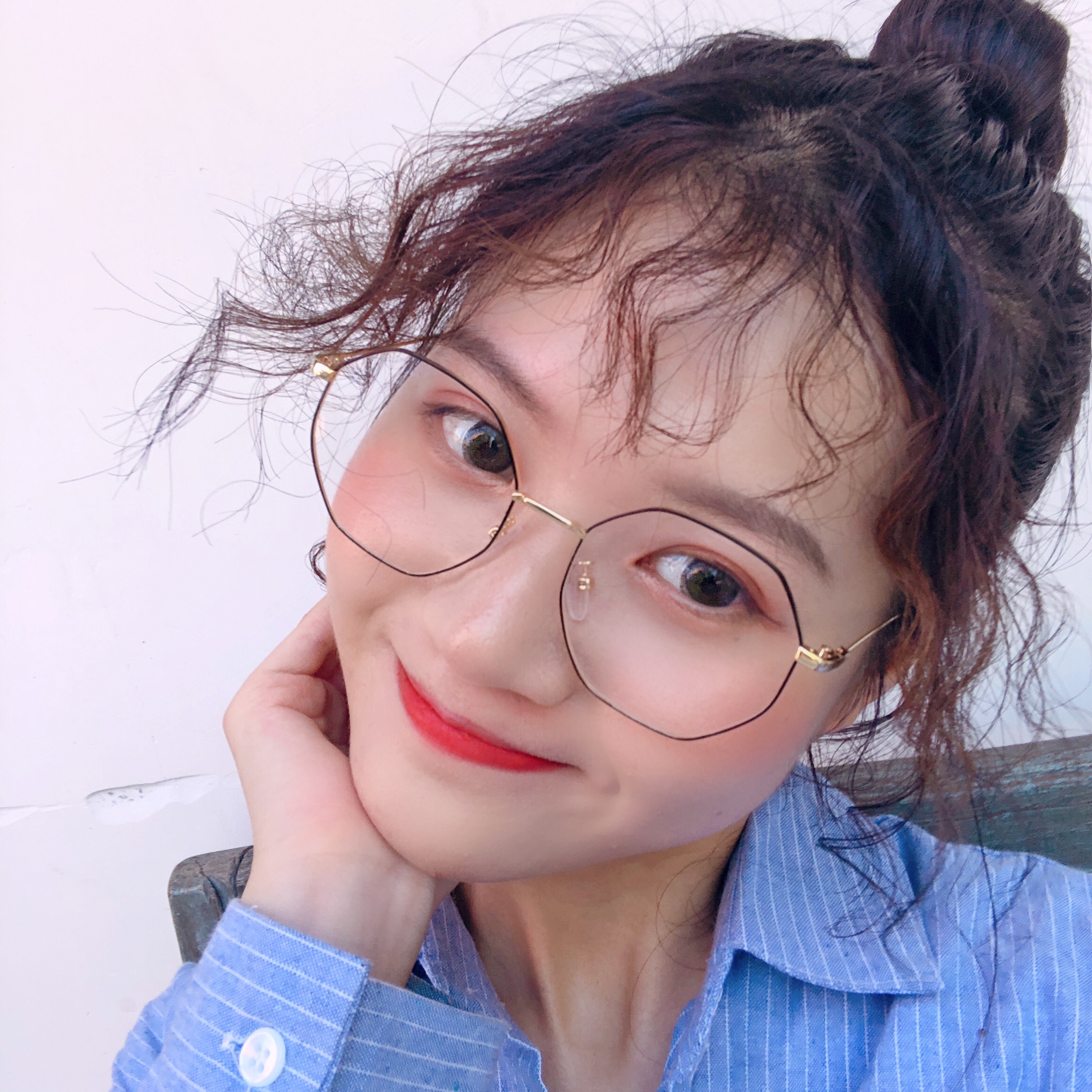 ulzzang复古超轻女潮近视眼镜