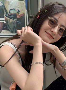 2021周冬雨同款墨镜女男高级小脸