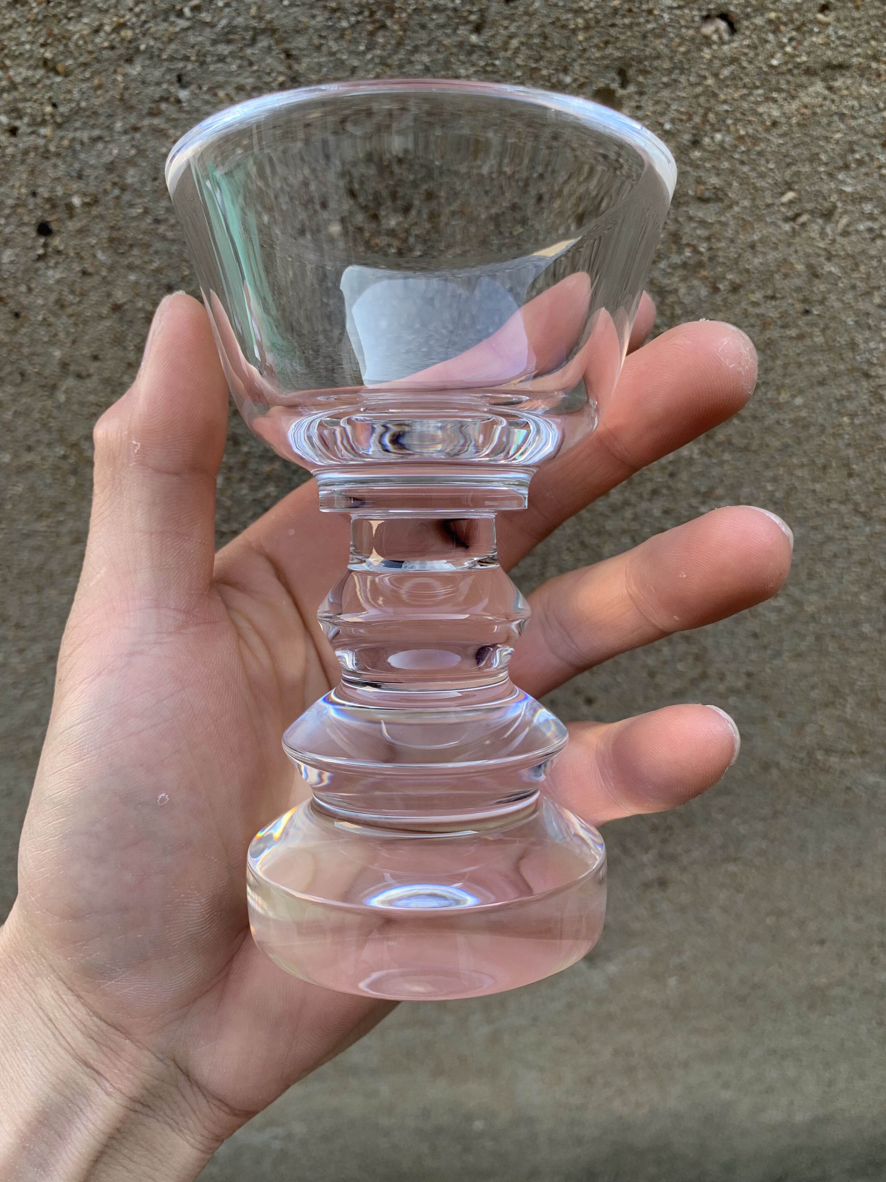 大号水晶护法杯上部分摆件