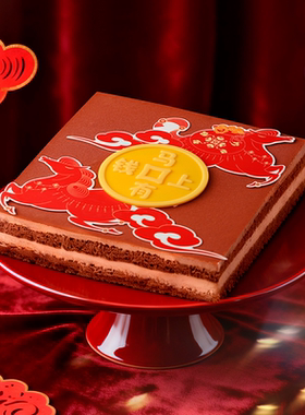 诺心horse成双新年创意蛋糕2026年马年限定节日生日蛋糕 同城配送