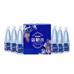 云南墨江双胞胎水398ml六瓶装矿泉水云南特产箱山泉水家庭饮用水