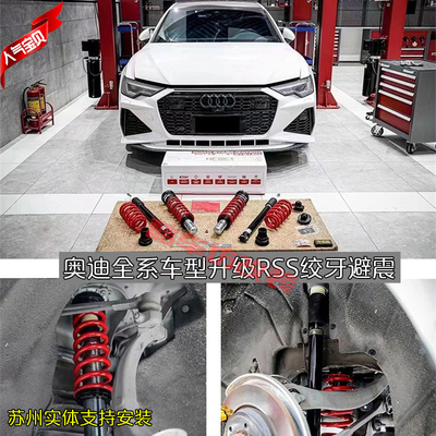 适用于奥迪A3 S3 A4 S4 A5 A6 A7 TT Q3改装RSS绞牙避震 减震器