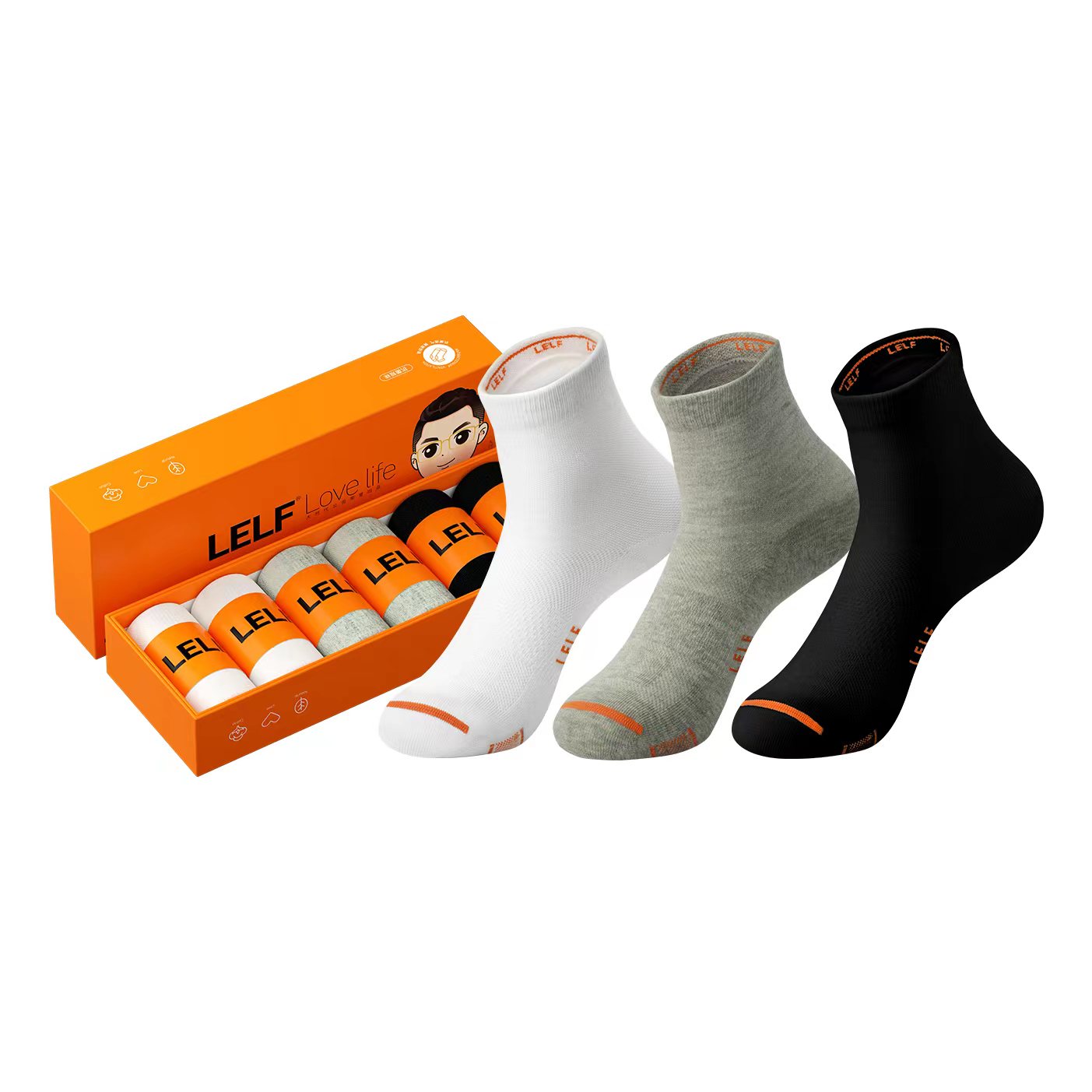 LELF大时代袜子官方旗舰店正品