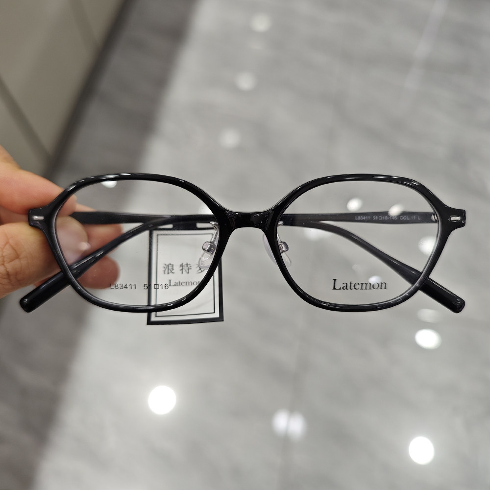 浪特梦L83411眼镜框男女时尚休闲可配有度数散光近视防蓝光眼镜架
