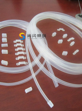 ledl软灯条3528 5050 5630透明硅胶管 LED硅胶防水套管8 10 12mm